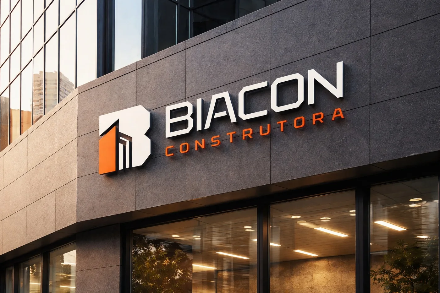 Projeto de identidade visual Biacon Construtora